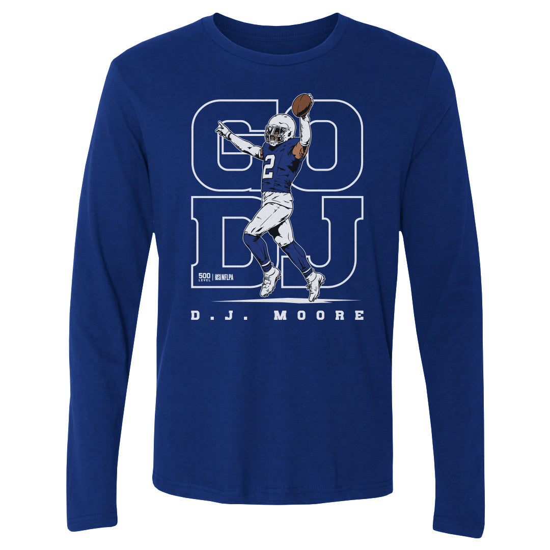 DJ Moore Men's Long Sleeve T-Shirt | 500 LEVEL