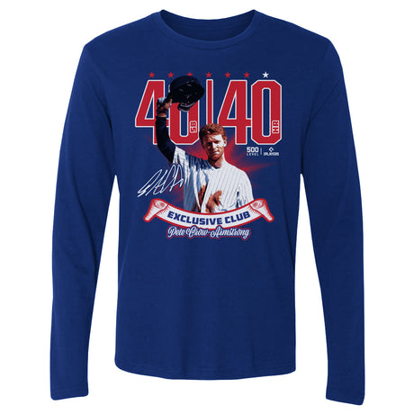 Pete Crow-Armstrong Men's Long Sleeve T-Shirt | 500 LEVEL