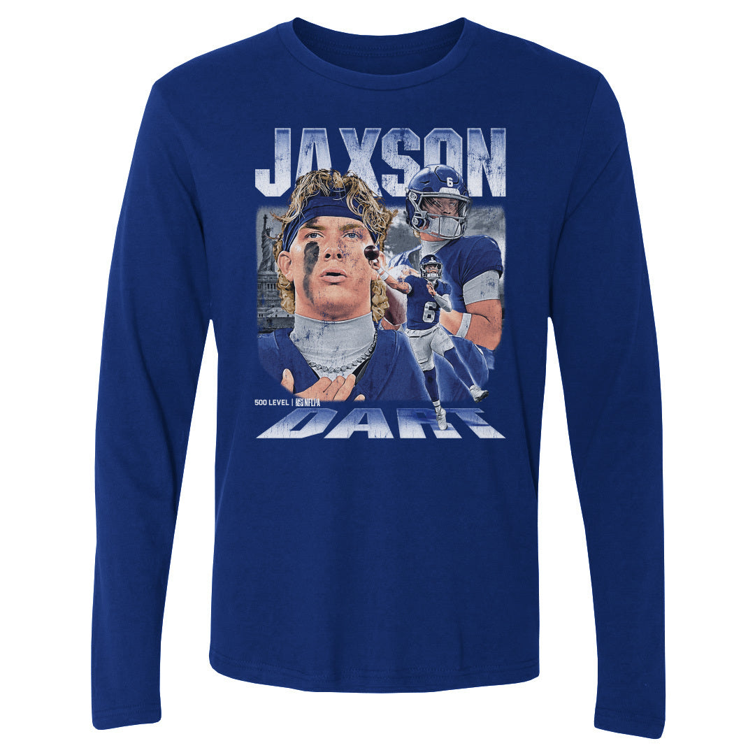 Jaxson Dart Men's Long Sleeve T-Shirt | 500 LEVEL