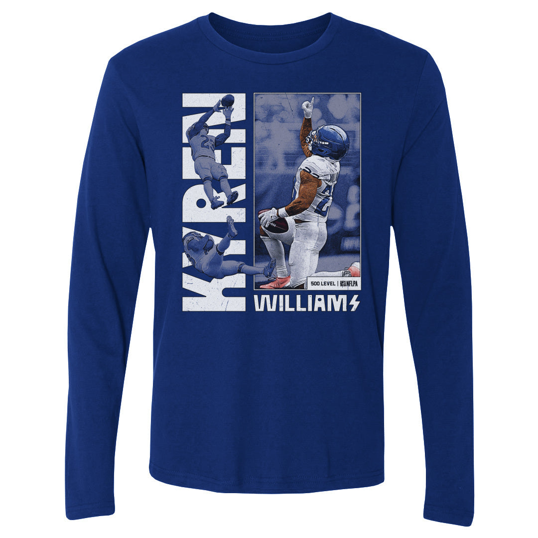 Kyren Williams Men's Long Sleeve T-Shirt | 500 LEVEL