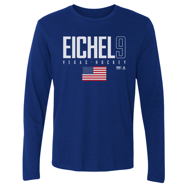 Jack Eichel Men's Long Sleeve T-Shirt | 500 LEVEL