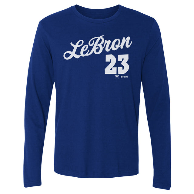 LeBron James Men's Long Sleeve T-Shirt | 500 LEVEL