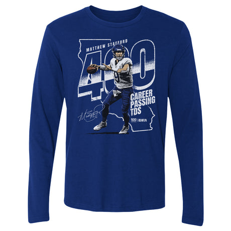 Matthew Stafford Men's Long Sleeve T-Shirt | 500 LEVEL