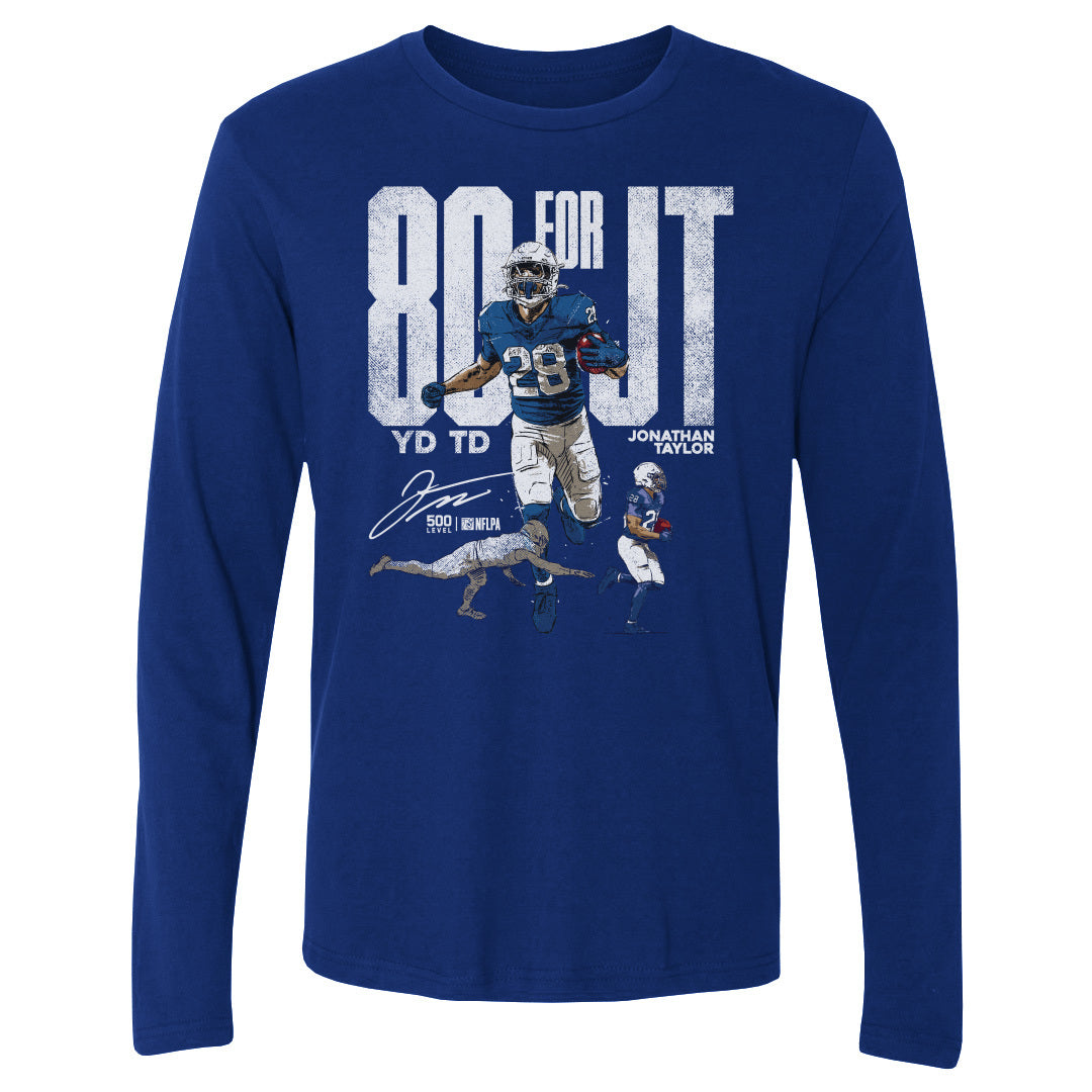 Jonathan Taylor Men's Long Sleeve T-Shirt | 500 LEVEL