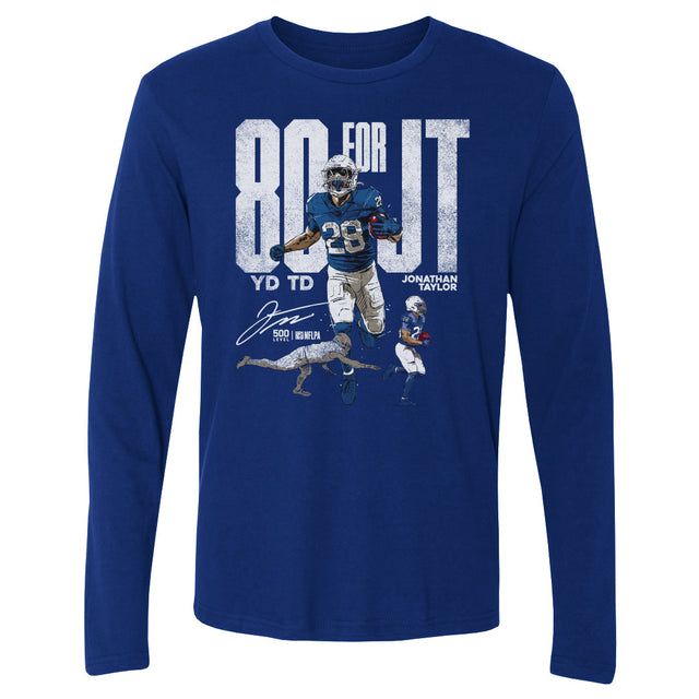 Jonathan Taylor Men's Long Sleeve T-Shirt | 500 LEVEL