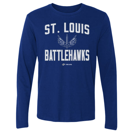 St. Louis Battlehawks Men's Long Sleeve T-Shirt | 500 LEVEL
