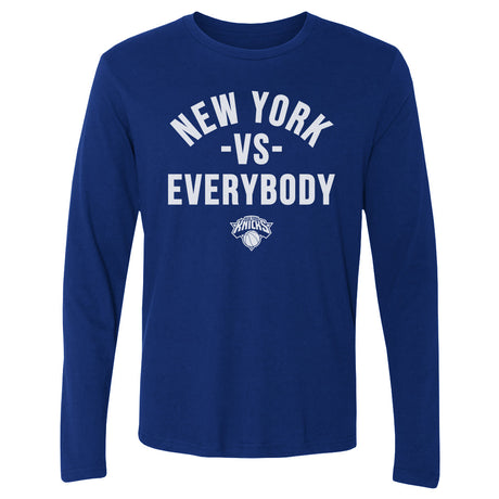 New York Knicks Men's Long Sleeve T-Shirt | 500 LEVEL