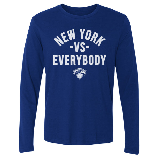 New York Knicks Men's Long Sleeve T-Shirt | 500 LEVEL