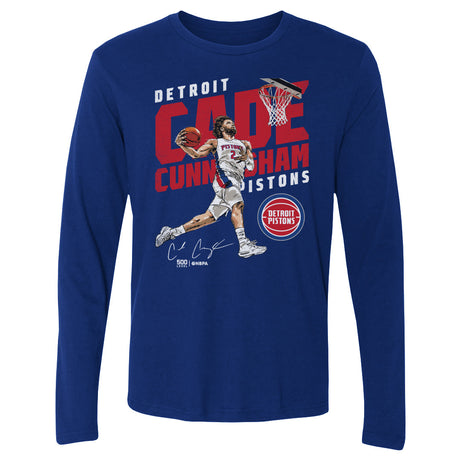 Cade Cunningham Men's Long Sleeve T-Shirt | 500 LEVEL