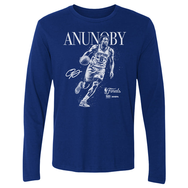 OG Anunoby Men's Long Sleeve T-Shirt | 500 LEVEL