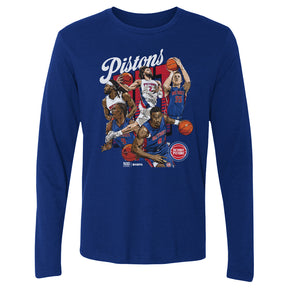 Detroit Pistons Men's Long Sleeve T-Shirt | 500 LEVEL