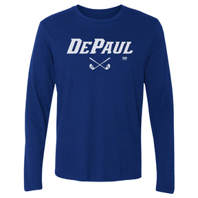 DePaul Blue Demons Men's Long Sleeve T-Shirt | 500 LEVEL