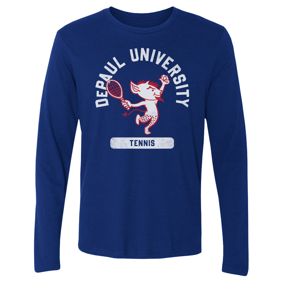 DePaul Blue Demons Men's Long Sleeve T-Shirt | 500 LEVEL
