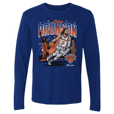 Jalen Brunson Men's Long Sleeve T-Shirt | 500 LEVEL