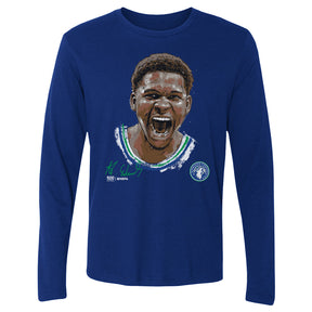 Anthony Edwards Men's Long Sleeve T-Shirt | 500 LEVEL