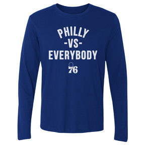 Philadelphia 76ers Men's Long Sleeve T-Shirt | 500 LEVEL