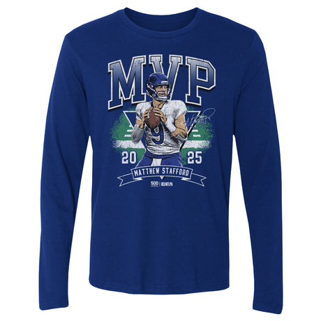 Matthew Stafford Men's Long Sleeve T-Shirt | 500 LEVEL