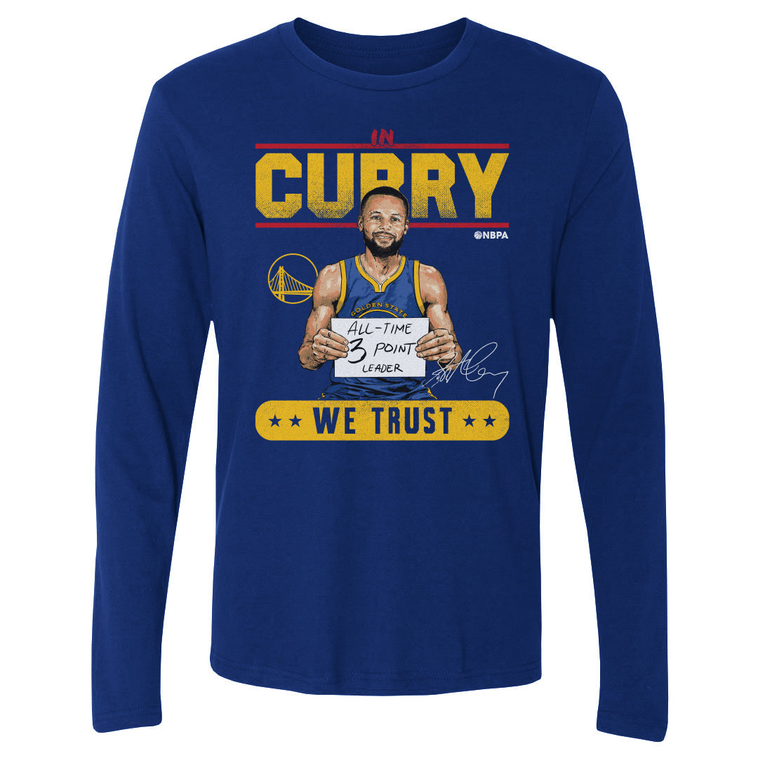 Steph Curry Men's Long Sleeve T-Shirt | 500 LEVEL
