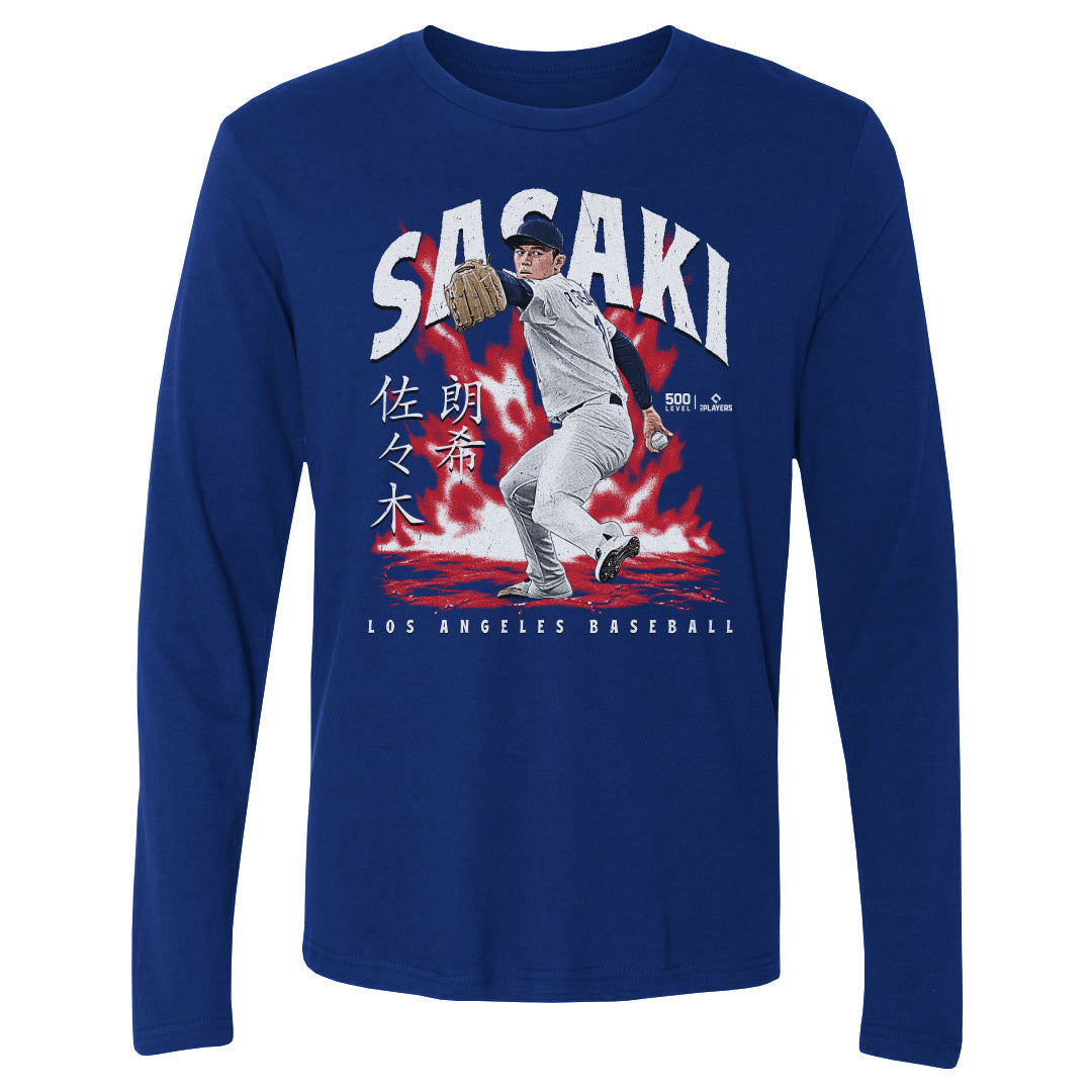 Roki Sasaki Men's Long Sleeve T-Shirt | 500 LEVEL
