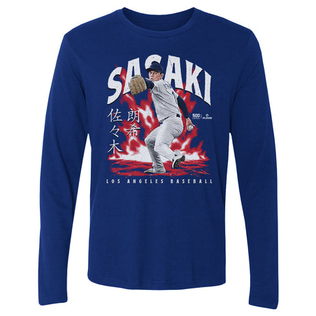 Roki Sasaki Men's Long Sleeve T-Shirt | 500 LEVEL