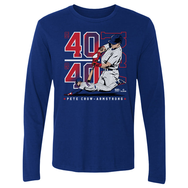 Pete Crow-Armstrong Men's Long Sleeve T-Shirt | 500 LEVEL