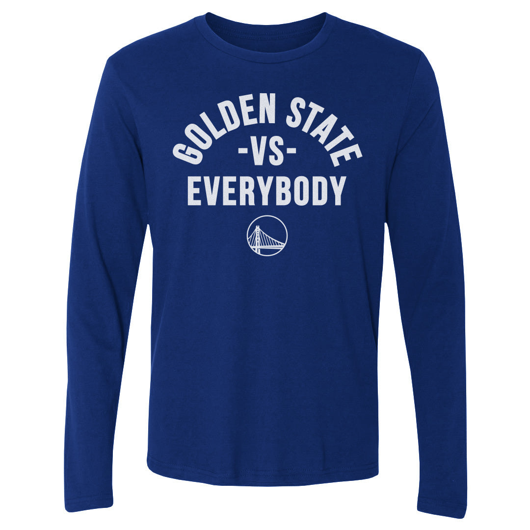 Golden State Warriors Men's Long Sleeve T-Shirt | 500 LEVEL
