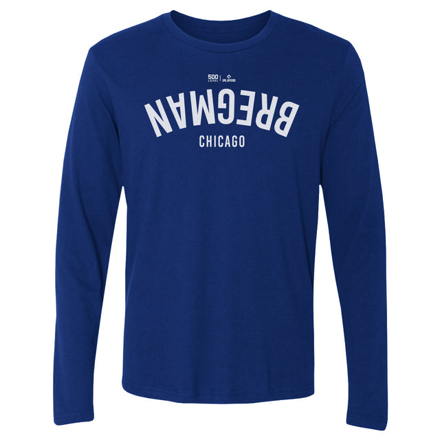 Alex Bregman Men's Long Sleeve T-Shirt | 500 LEVEL