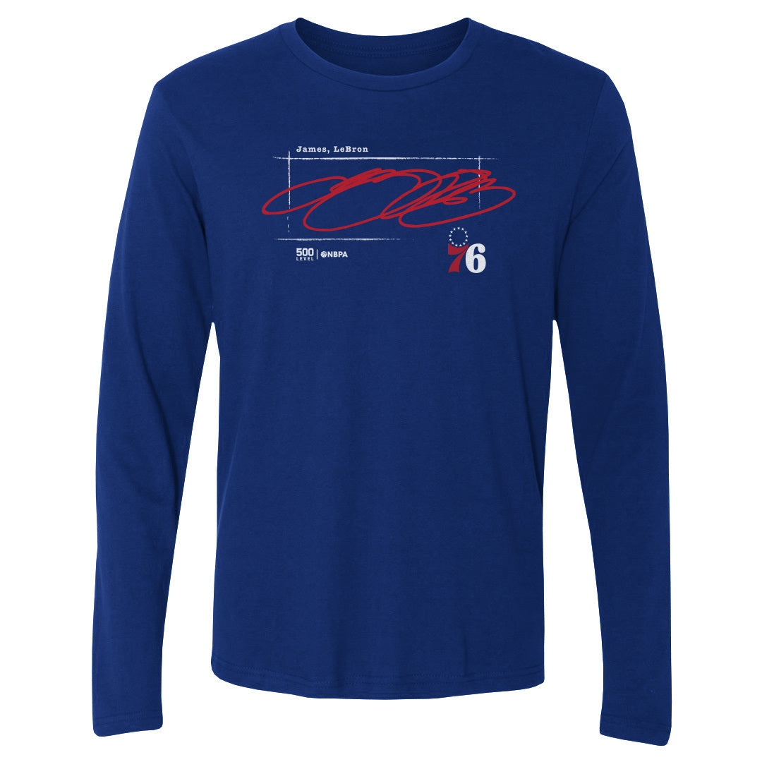LeBron James Men's Long Sleeve T-Shirt | 500 LEVEL