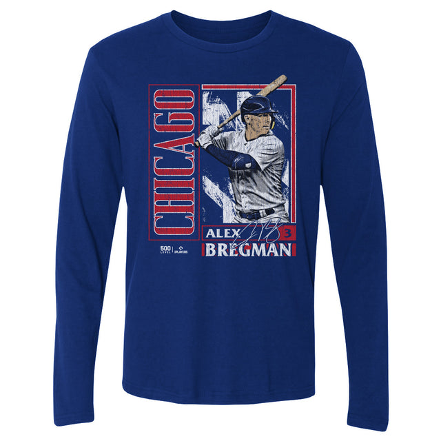 Alex Bregman Men's Long Sleeve T-Shirt | 500 LEVEL