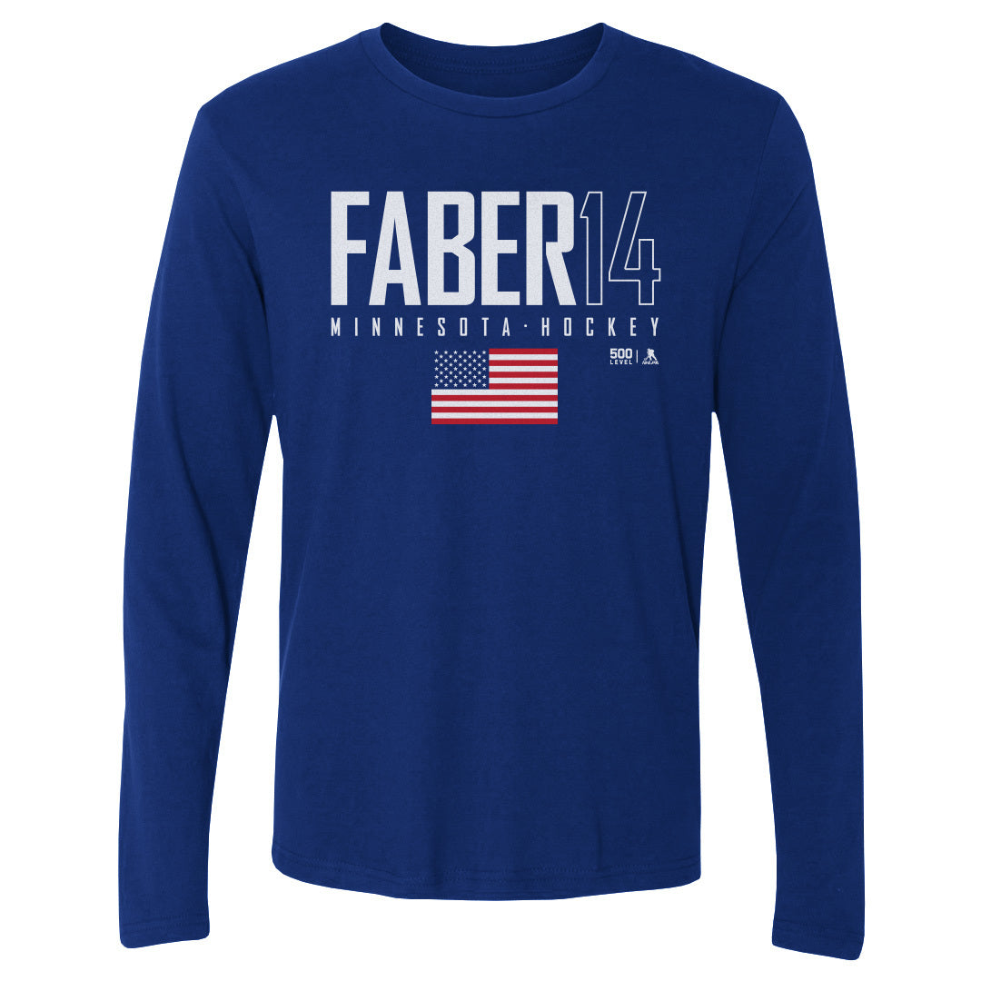 Brock Faber Men's Long Sleeve T-Shirt | 500 LEVEL