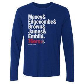 Philadelphia 76ers Men's Long Sleeve T-Shirt | 500 LEVEL