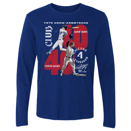 Pete Crow-Armstrong Men's Long Sleeve T-Shirt | 500 LEVEL