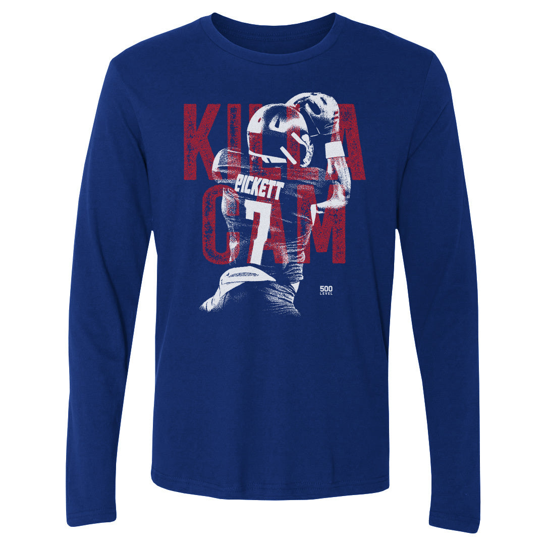 Cam Pickett Men's Long Sleeve T-Shirt | 500 LEVEL