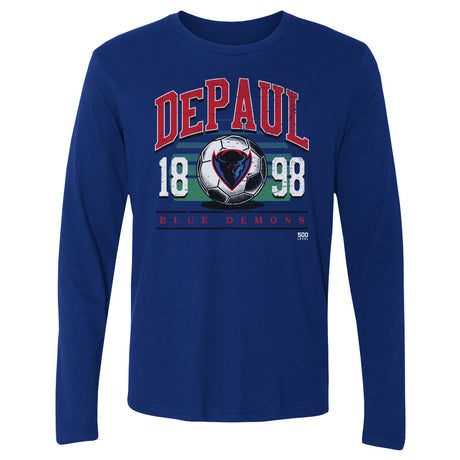 DePaul Blue Demons Men's Long Sleeve T-Shirt | 500 LEVEL