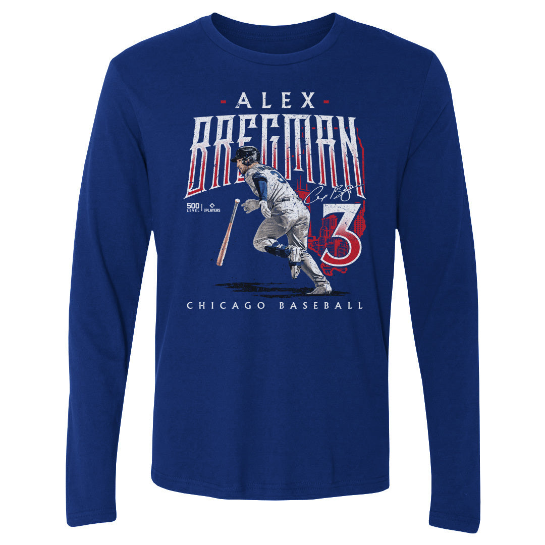 Alex Bregman Men's Long Sleeve T-Shirt | 500 LEVEL
