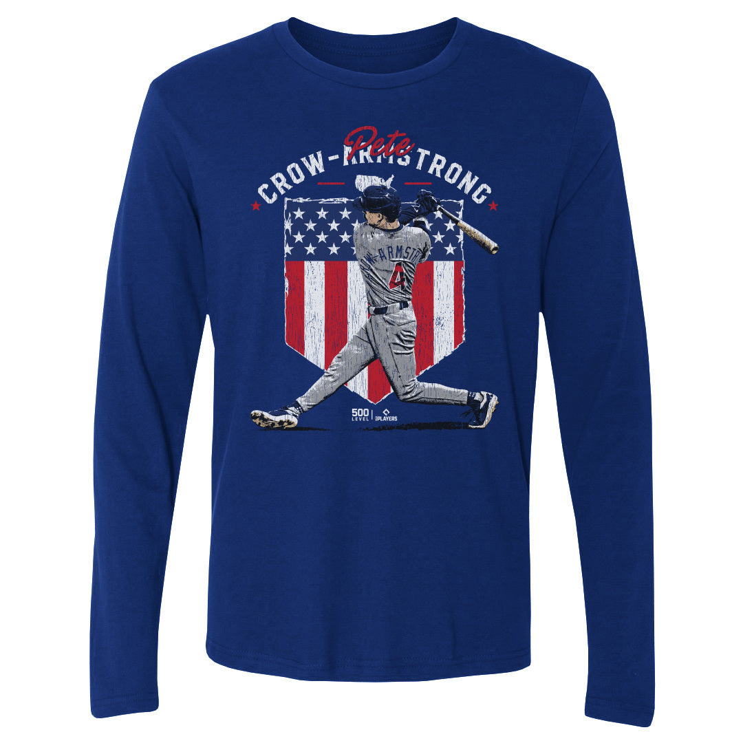 Pete Crow-Armstrong Men's Long Sleeve T-Shirt | 500 LEVEL