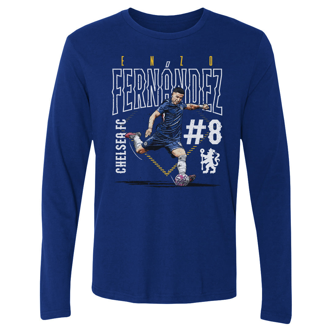 Enzo Fernandez Men's Long Sleeve T-Shirt | 500 LEVEL