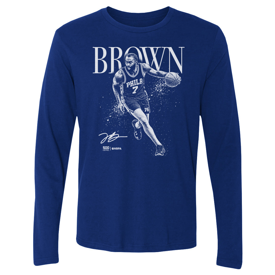 Jaylen Brown Men's Long Sleeve T-Shirt | 500 LEVEL