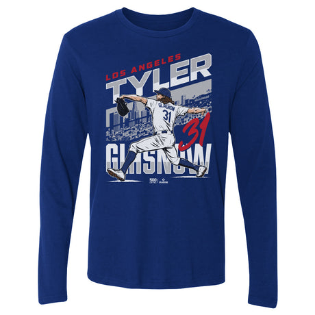 Tyler Glasnow Men's Long Sleeve T-Shirt | 500 LEVEL