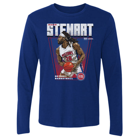 Isaiah Stewart Men's Long Sleeve T-Shirt | 500 LEVEL
