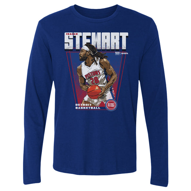 Isaiah Stewart Men's Long Sleeve T-Shirt | 500 LEVEL