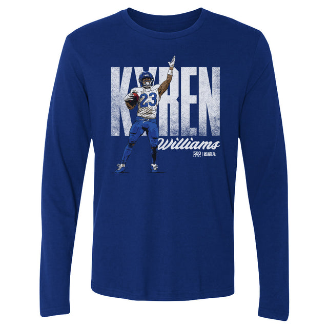 Kyren Williams Men's Long Sleeve T-Shirt | 500 LEVEL