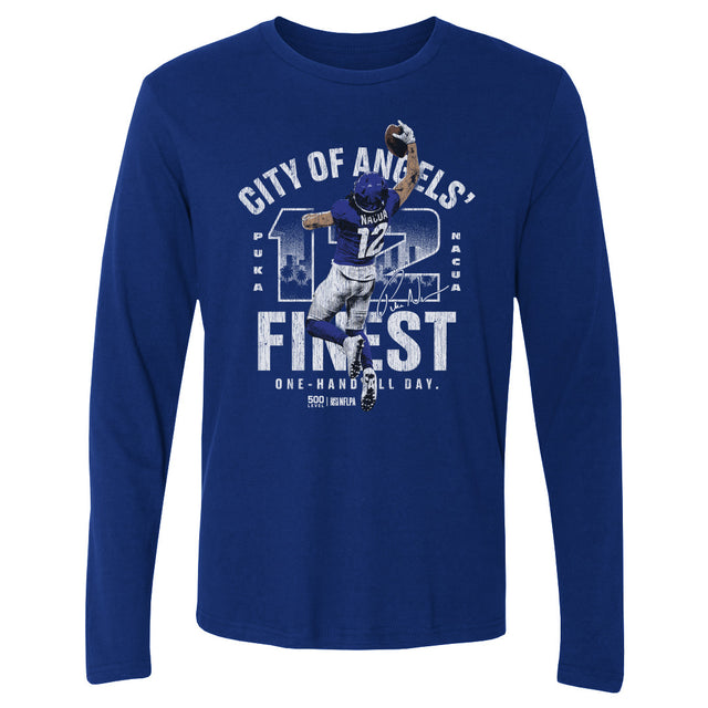 Puka Nacua Men's Long Sleeve T-Shirt | 500 LEVEL