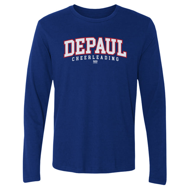 DePaul Blue Demons Men's Long Sleeve T-Shirt | 500 LEVEL