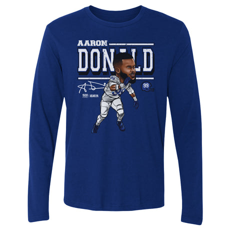 Aaron Donald Men's Long Sleeve T-Shirt | 500 LEVEL