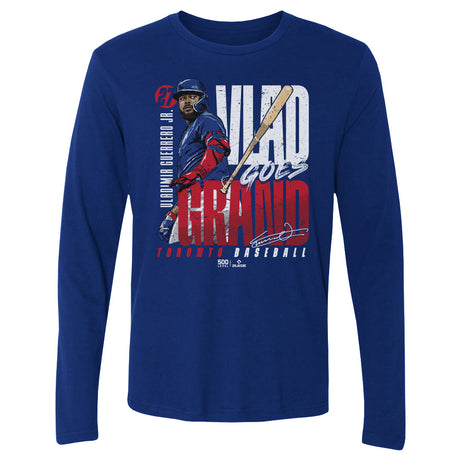 Vladimir Guerrero Jr. Men's Long Sleeve T-Shirt | 500 LEVEL