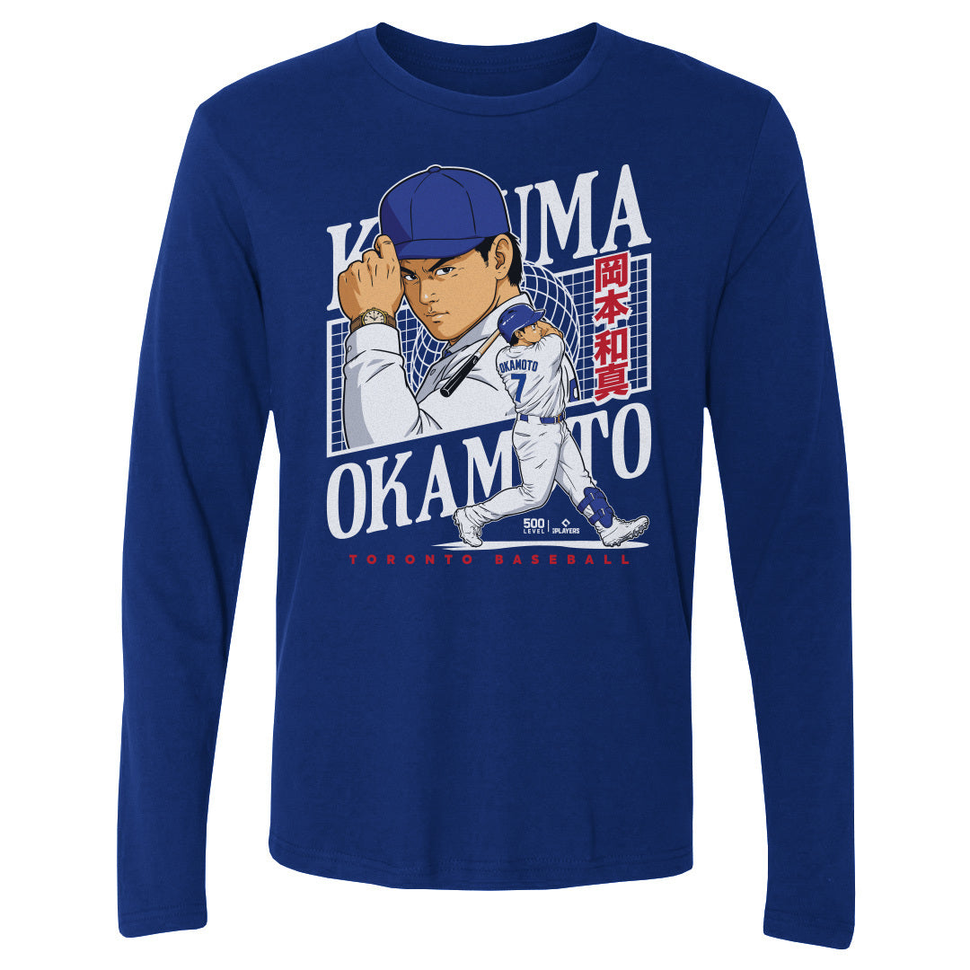 Kazuma Okamoto Men's Long Sleeve T-Shirt | 500 LEVEL