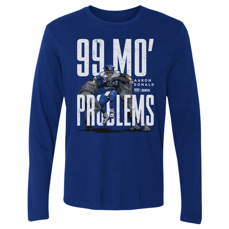 Aaron Donald Men's Long Sleeve T-Shirt | 500 LEVEL