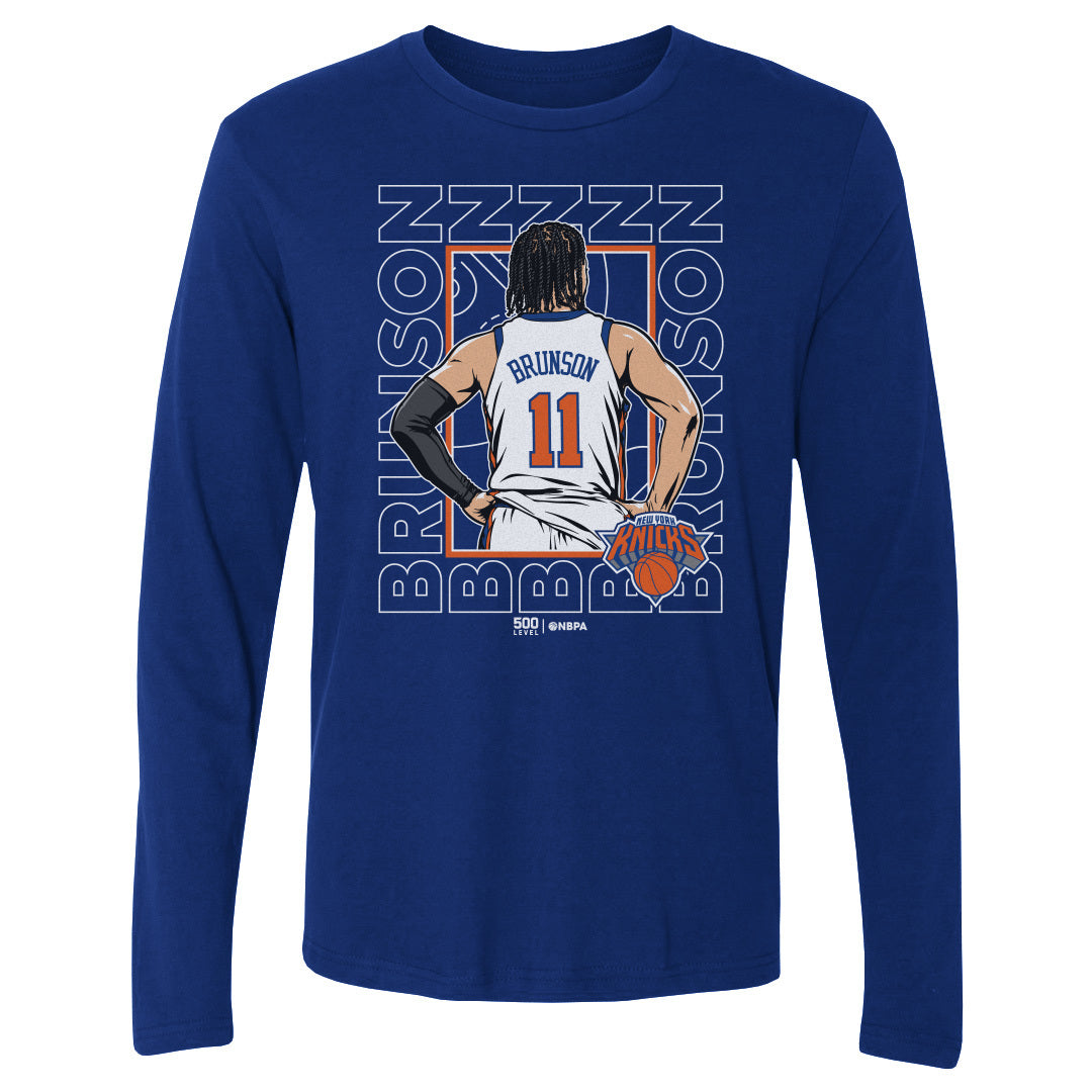 Jalen Brunson Men's Long Sleeve T-Shirt | 500 LEVEL