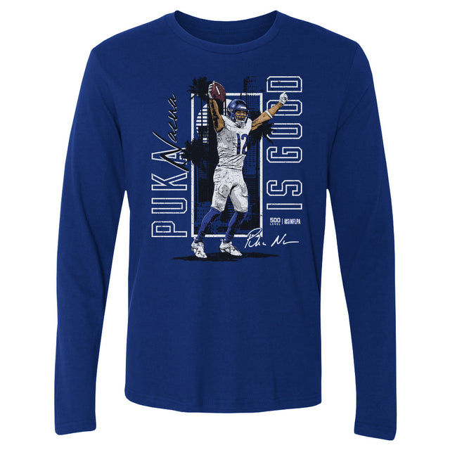Puka Nacua Men's Long Sleeve T-Shirt | 500 LEVEL